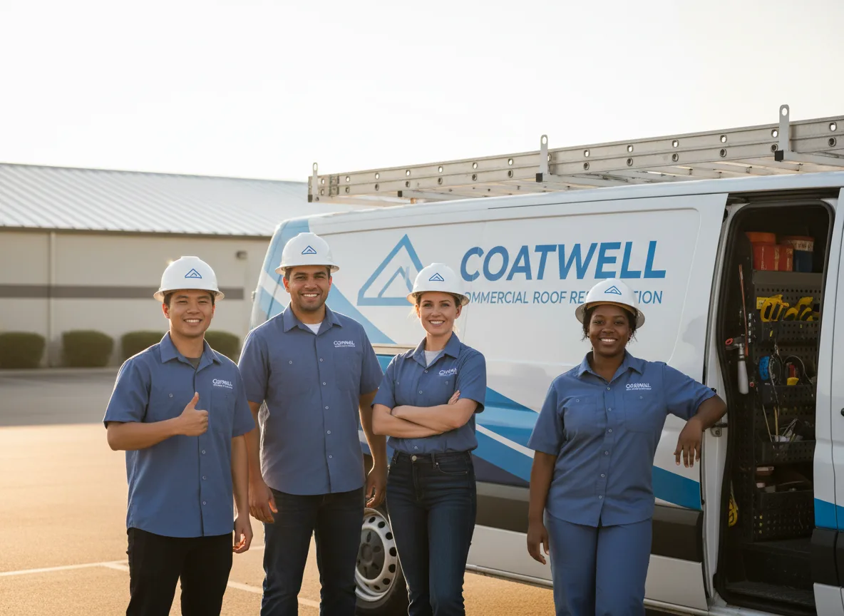 Commercial roof coating company in Rice, VA